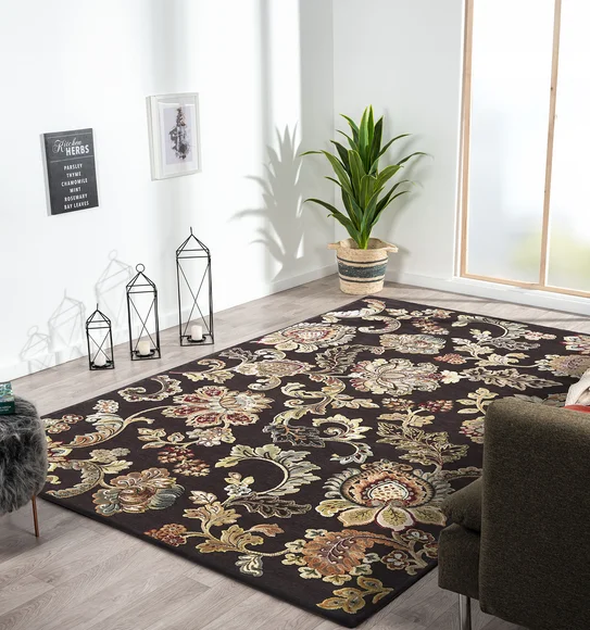 Genova Neo Classical Carpet D.Brown