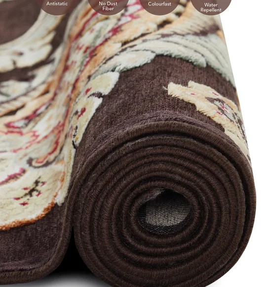 Genova Neo Classical Carpet D.Brown