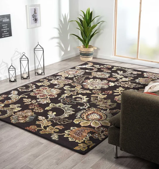 Genova Neo Classical Carpet D.Brown