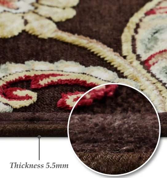 Genova Neo Classical Carpet D.Brown
