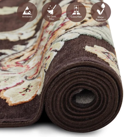 Genova Neo Classical Carpet D.Brown