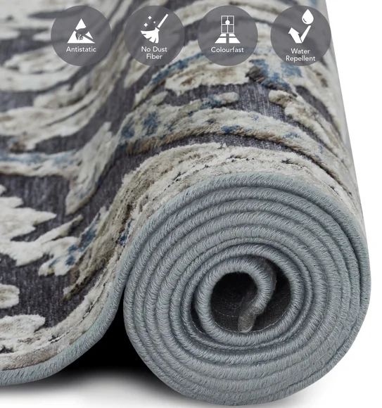 Genova Classical Carpet Grey