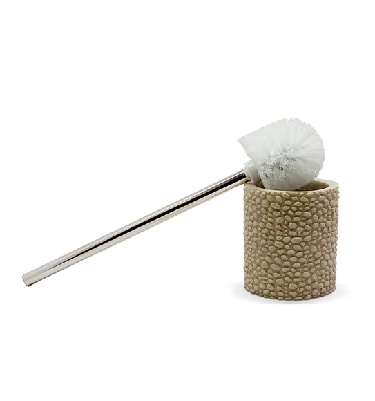 Alvina Polyresin Toiletbrush Holder D.Beige