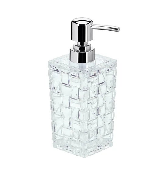 Agua Crystal Acrylic Bath Set Clear