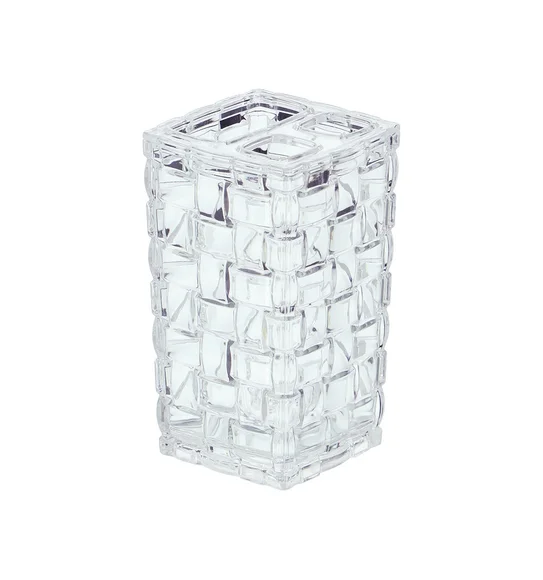 Agua Crystal Acrylic Bath Set Clear