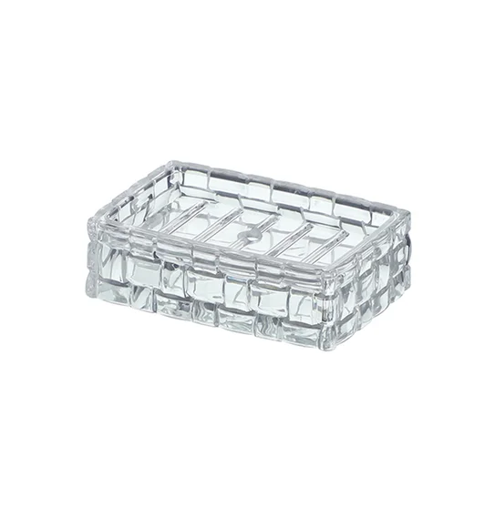 Agua Crystal Acrylic Bath Set Clear