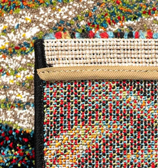Diamond Floral Carpet Multi