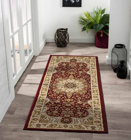 Esfahan Classical Runner Red