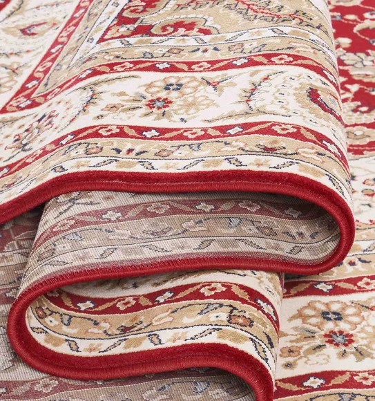 Esfahan Classical Carpet Red