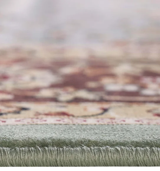 Esfahan Classical Carpet Pista Green