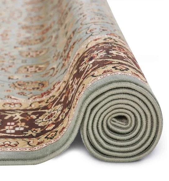 Esfahan Classical Carpet Pista Green