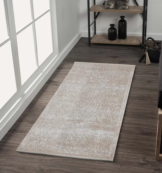 Caroline Abstract Runner Cream