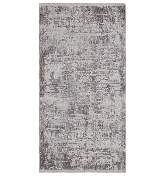 Caroline Abstract Runner Dark Grey