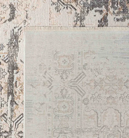 Caroline Neo Classical Carpet L.Beige