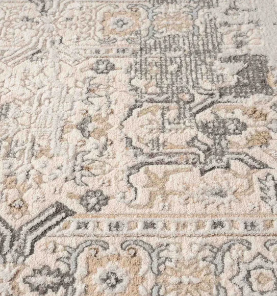 Caroline Neo Classical Carpet L.Beige