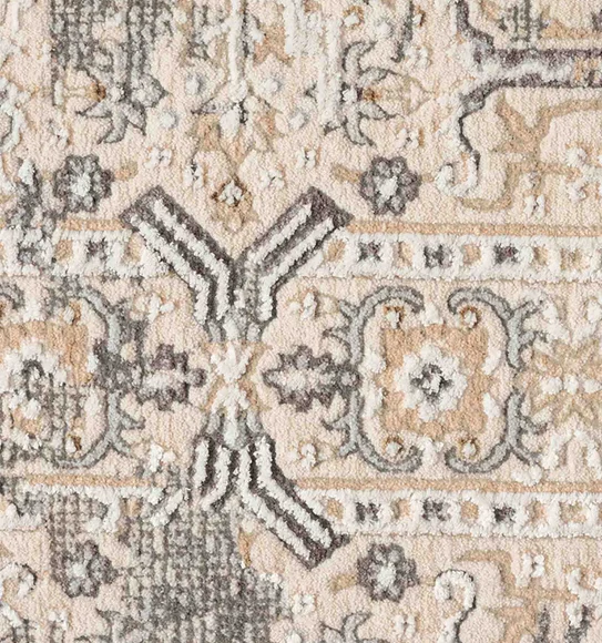 Caroline Neo Classical Carpet L.Beige
