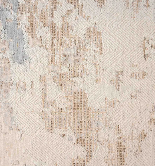 Caroline Abstract Carpet L.Grey