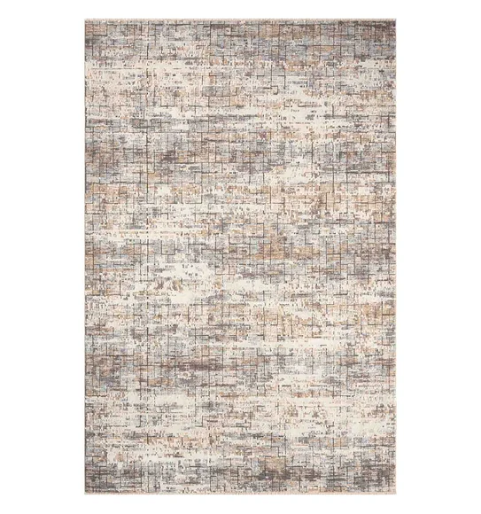 Caroline Abstract Carpet Grey