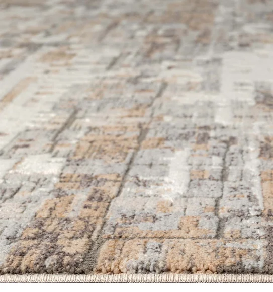 Caroline Abstract Carpet Grey