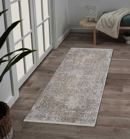 Abby Abstract Modern Runner L.Brown