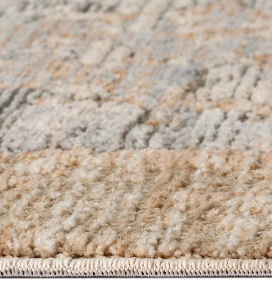 Abby Abstract Modern Carpet Grey Silver