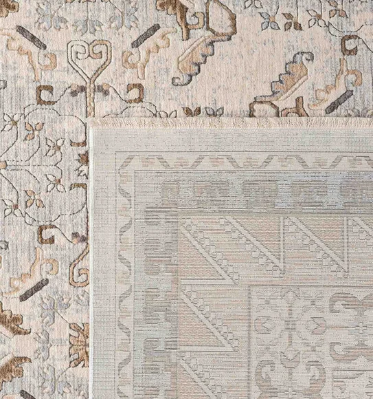 Abby Neo Classical Carpet Grey