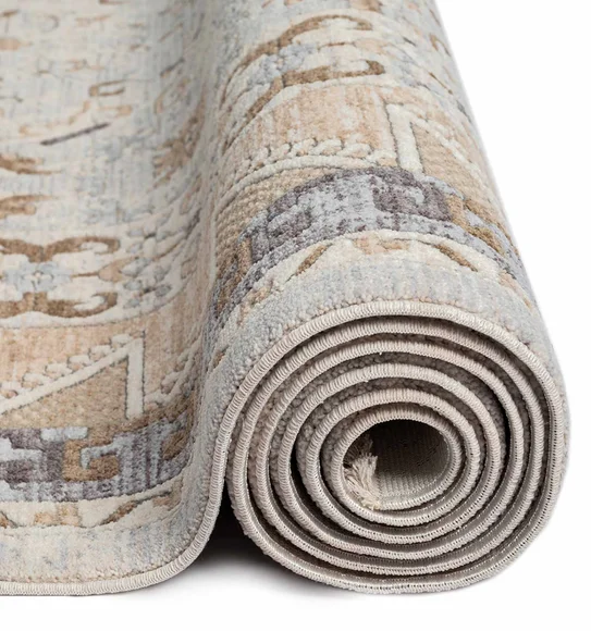 Abby Neo Classical Carpet Grey