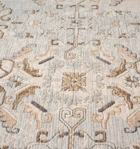 Abby Neo Classical Carpet Grey