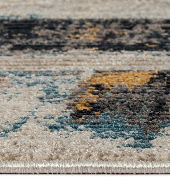 Sunshine Modern Art Runner Cream