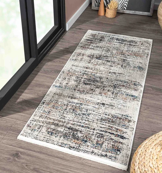 Sunshine Abstract Runner Cream