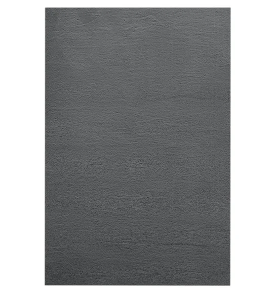 New Oslo Rabit Fur Carpet Charcoal