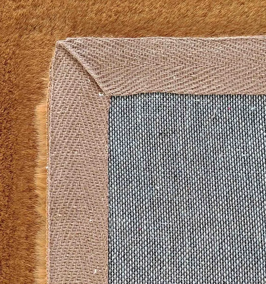 New Oslo Rabit Fur Carpet Gold