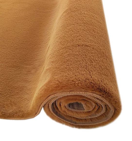 New Oslo Rabit Fur Carpet Gold