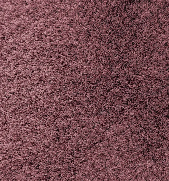 New Oslo Rabit Fur Carpet Strawberry