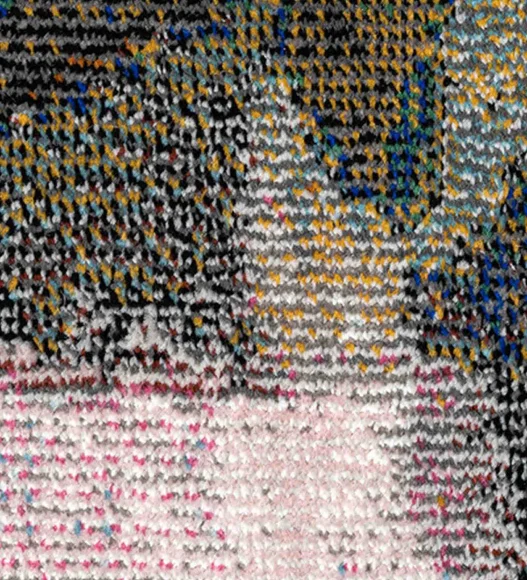 Hawaii Modern Art Carpet Royal Blue