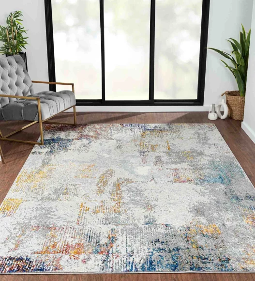 Hawaii Abstract Carpet Yellow