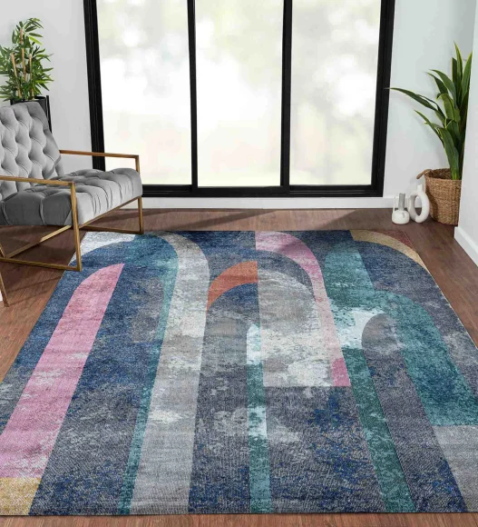 Hawaii Stone Tower Carpet Grey