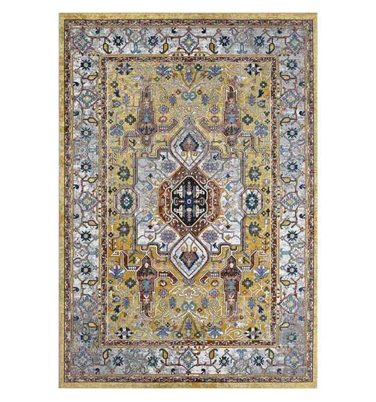 Trojan Classical Carpet Yellow