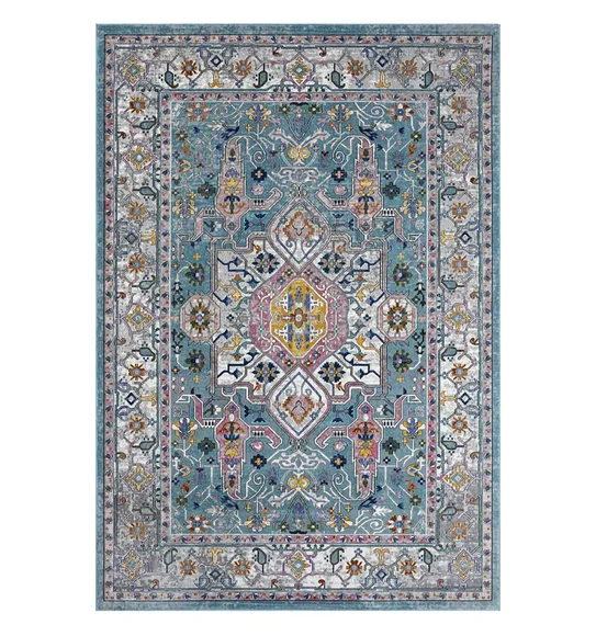 Trojan Classical Carpet Blue