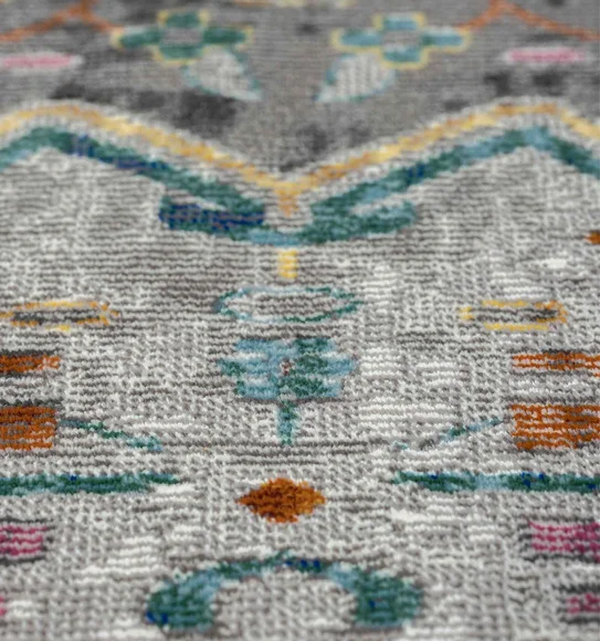 Trojan Classical Carpet Grey and Beige