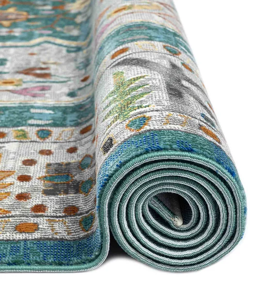 Trojan Classical Carpet Teal