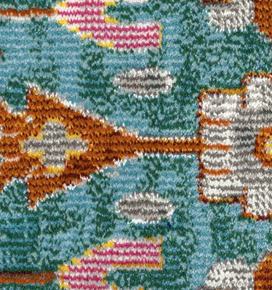Trojan Classical Carpet Teal