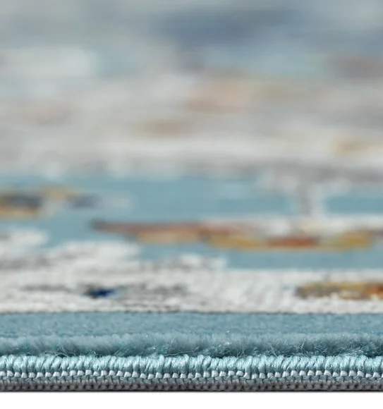 Trojan Classical Carpet Blue and Beige