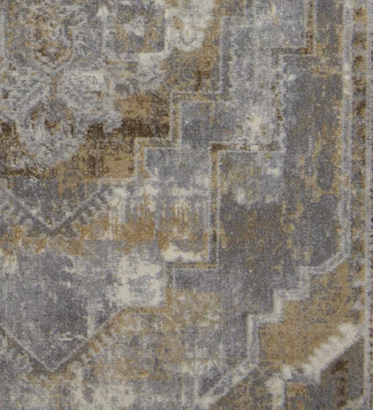 Castle Medallion Neo Classical Runner Golden