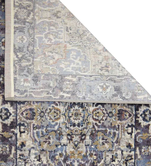 Castle Medallion Neo Classical Runner Mauve