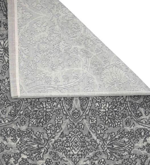 Castle Vineyard Neo Classical Runner Silver Grey