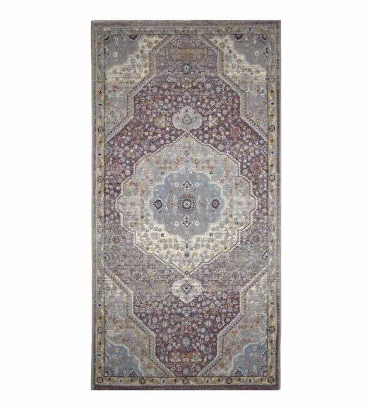 Castle Medallion Neo Classical Runner L.Purple