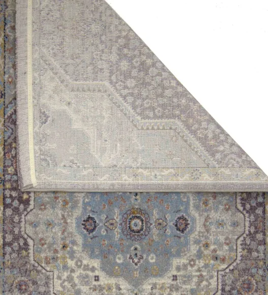 Castle Medallion Neo Classical Runner L.Purple