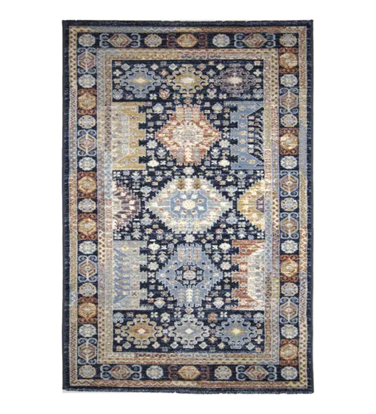 Castle Bukhara Persian Carpet Sky Blue
