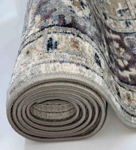 Castle Medallion Neo Classical Carpet Mauve